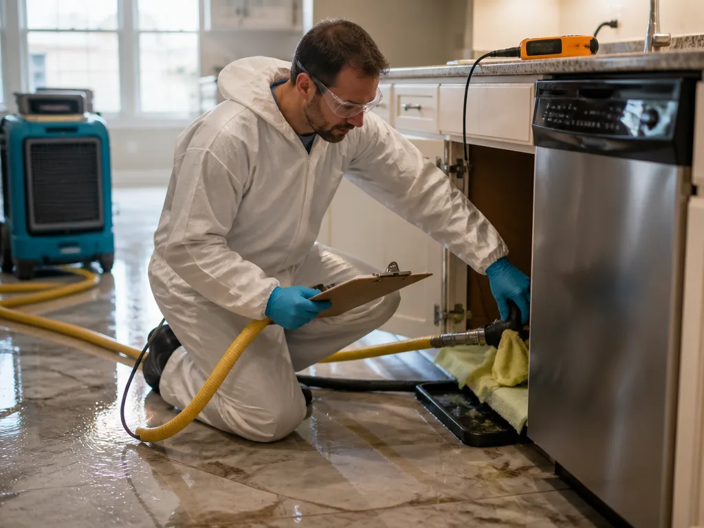 Appliance Leak Cleanup