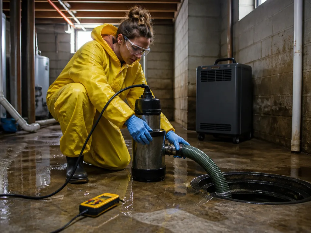 Basement Flooding Cleanup