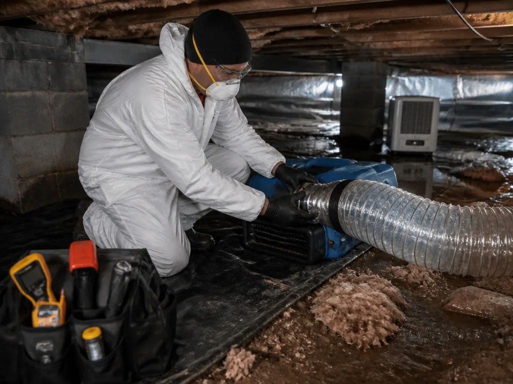 Crawl Space Drying