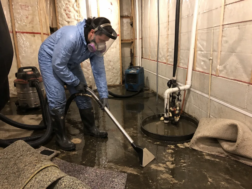 Sewage Backup Cleanup